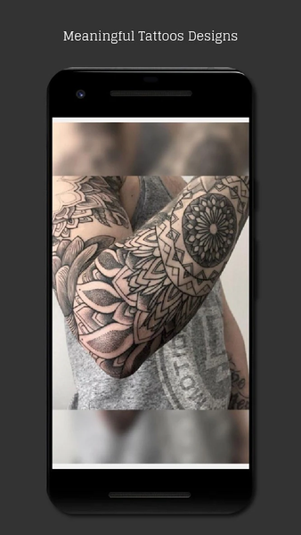 Cover Up Tattoo on Man Forearm - Image screenshot of android app