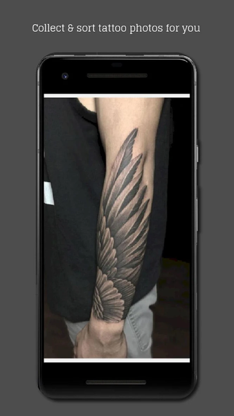 Cover Up Tattoo on Man Forearm - Image screenshot of android app