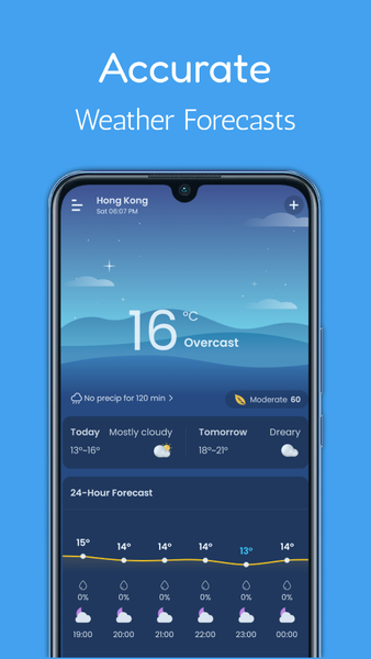 WeatherPlus - عکس برنامه موبایلی اندروید