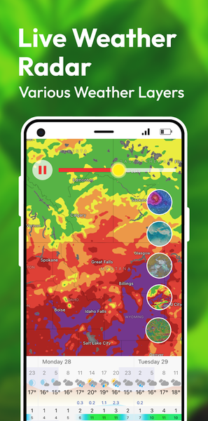 Weather Hub - Forecast & Radar - عکس برنامه موبایلی اندروید
