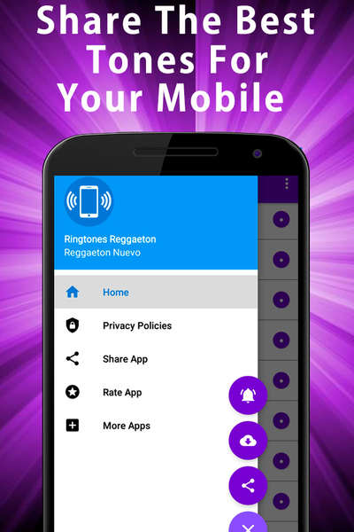 Reggaeton Music Ringtones - Image screenshot of android app