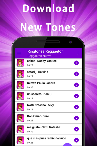 Reggaeton Music Ringtones - عکس برنامه موبایلی اندروید