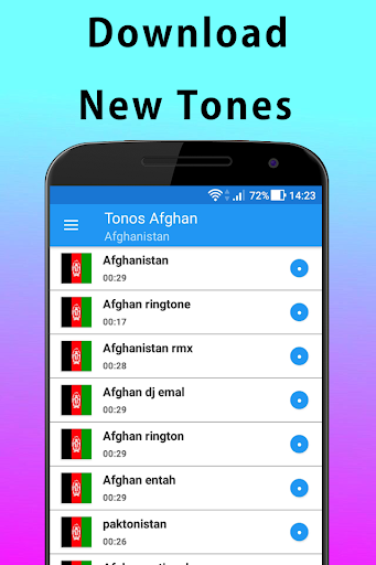 Afghanistan Ringtones - عکس برنامه موبایلی اندروید