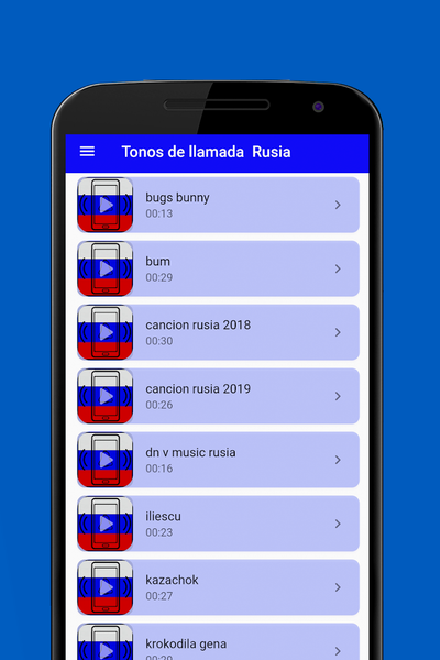 Russian Music Ringtones - عکس برنامه موبایلی اندروید