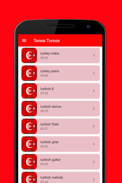 Turkish ringtones - Image screenshot of android app