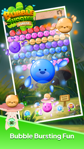 Forest Bubble Shooter - عکس بازی موبایلی اندروید