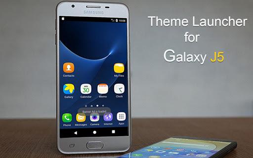 Theme & Launcher For Galaxy J5 - Image screenshot of android app