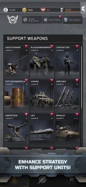 Modern Gunships: AC۱۳۰ WarGame - عکس بازی موبایلی اندروید