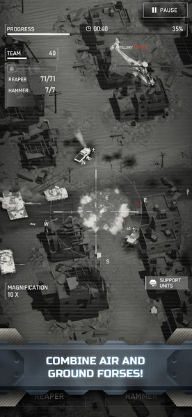 Modern Gunships: AC۱۳۰ WarGame - عکس بازی موبایلی اندروید