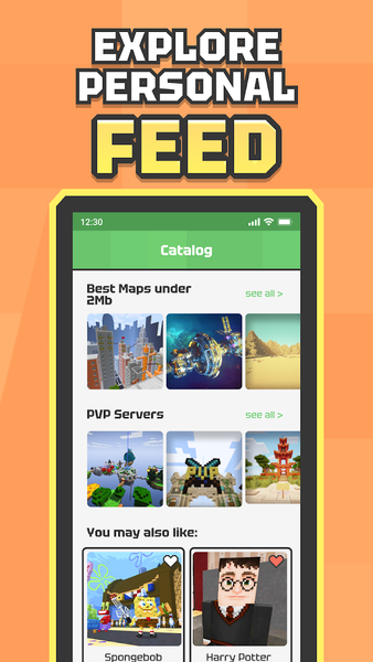 ModBox: Maps Mods Minecraft PE - عکس برنامه موبایلی اندروید