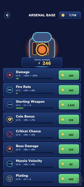 تکامل سلاح: نبرد رباتها - عکس بازی موبایلی اندروید
