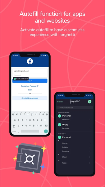 forghetti - Password Manager - Image screenshot of android app