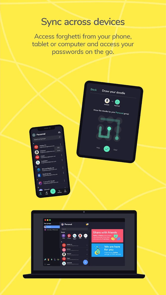 forghetti - Password Manager - Image screenshot of android app