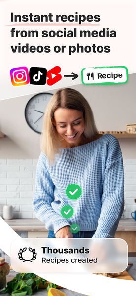 Whisk – Social Media Recipes - عکس برنامه موبایلی اندروید