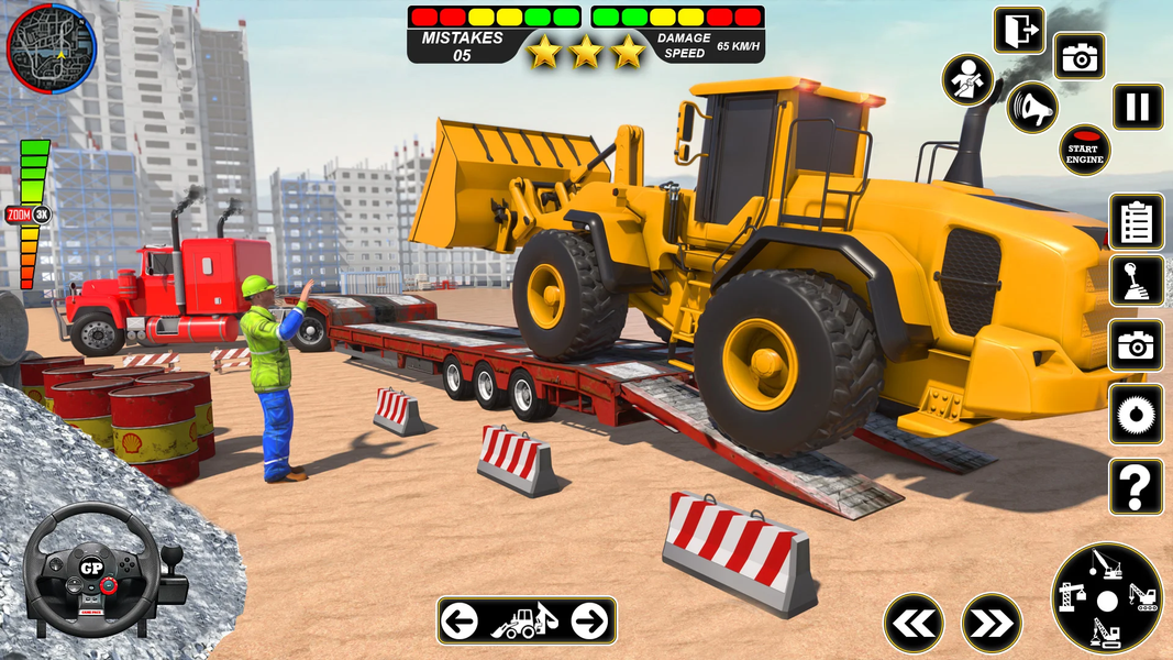 Real Road Construction Games - عکس بازی موبایلی اندروید