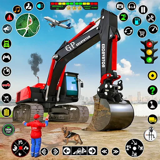 City Construction JCB Games ۳D - عکس بازی موبایلی اندروید