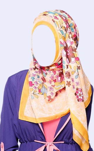 Hijab Women Photo Suit - Image screenshot of android app