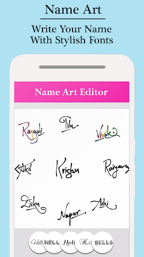Name Art®: Grid,Collage Editor - Image screenshot of android app