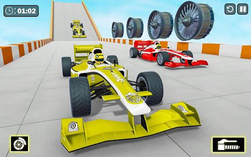 Formula Car Mega Ramp Stunt: Extreme Car Ramp Game - Image screenshot of android app