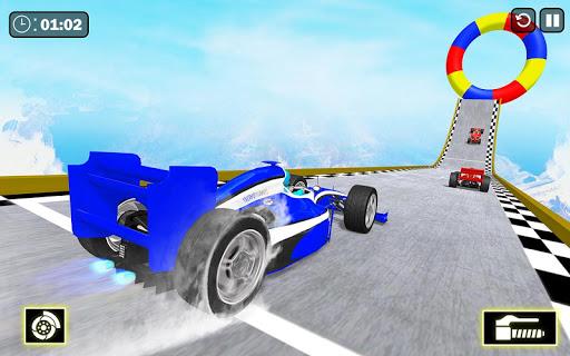 Formula Car Mega Ramp Stunt: Extreme Car Ramp Game - Image screenshot of android app