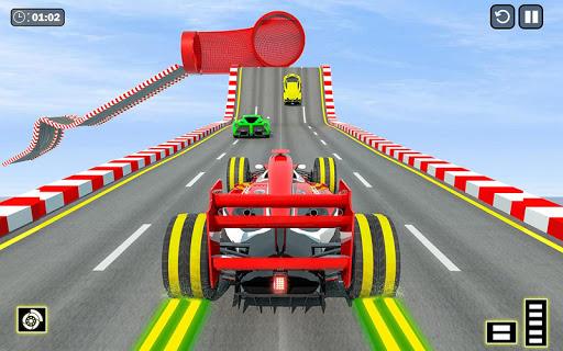 Formula Car Mega Ramp Stunt: Extreme Car Ramp Game - Image screenshot of android app