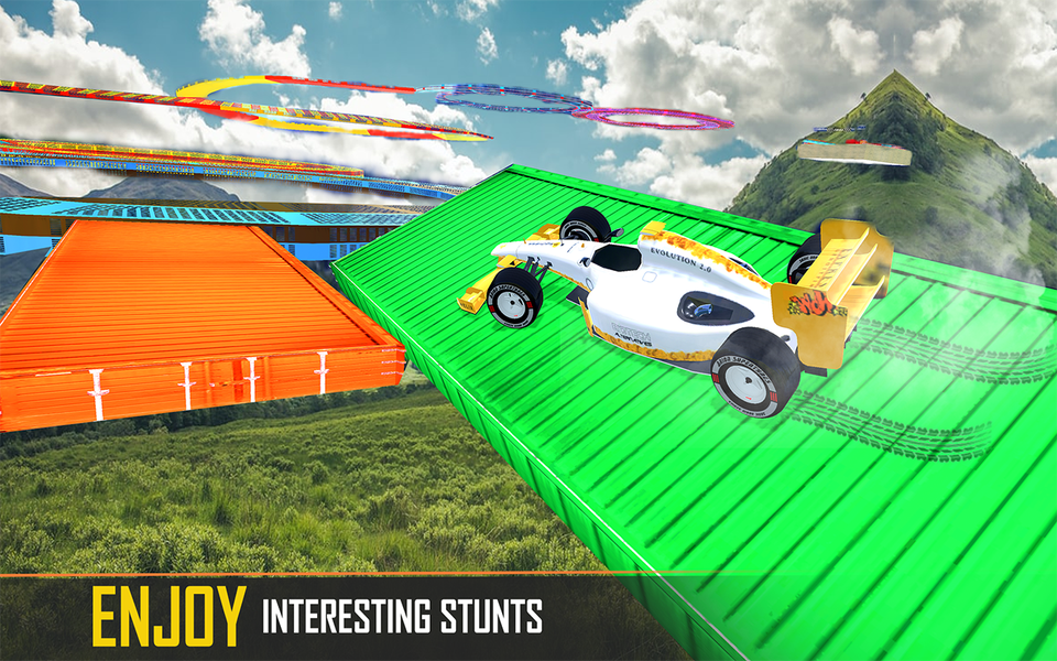 Formula Car Stunt Games Racing - عکس بازی موبایلی اندروید