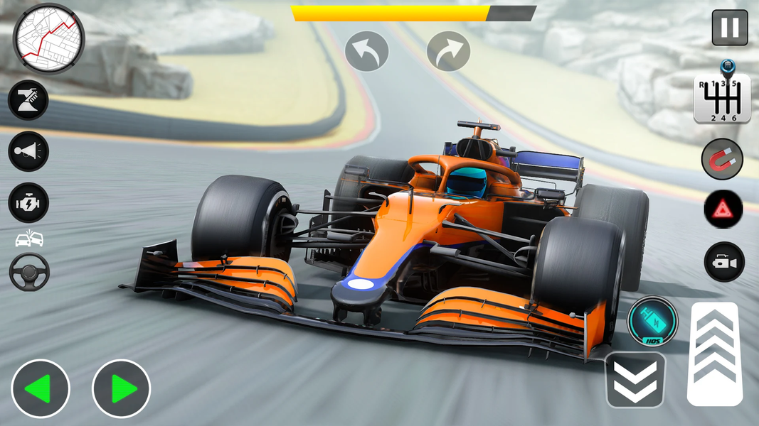 Formula Rush: Car Racing Games - Gameplay image of android game