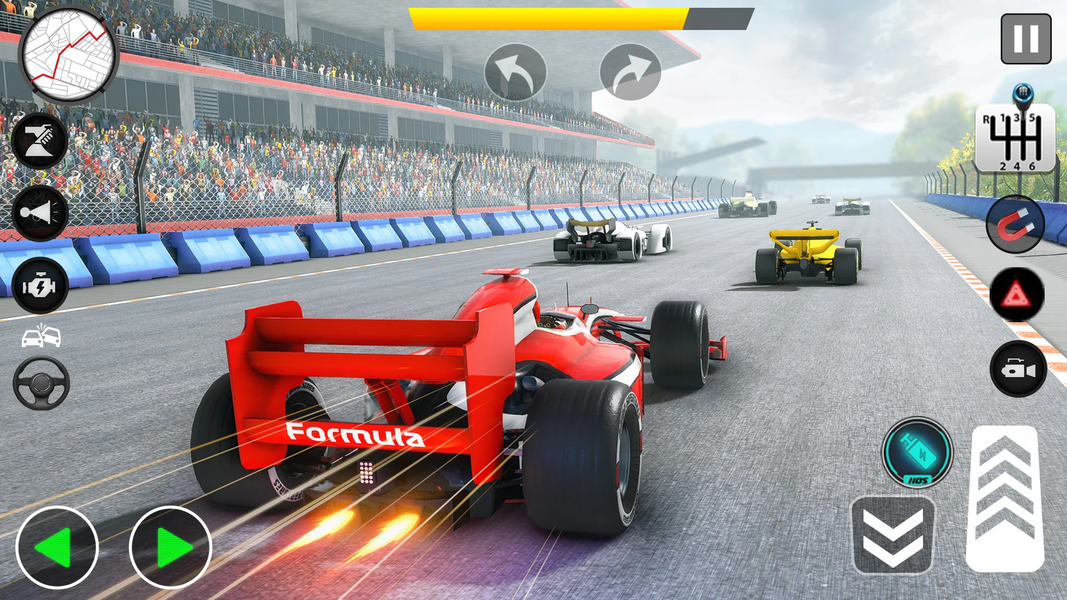 Formula Rush: Car Racing Games - Gameplay image of android game