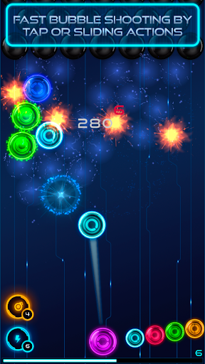 Magnetic Balls: Neon - Gameplay image of android game