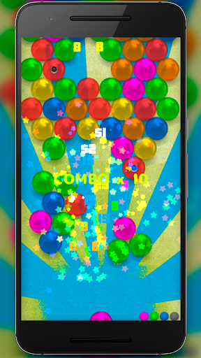 Magnetic balls bubble shoot - Gameplay image of android game