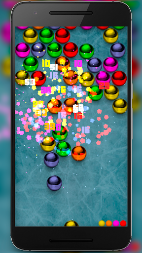 Magnetic balls bubble shoot - Gameplay image of android game