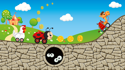 Animals Racing for Kids - Gameplay image of android game