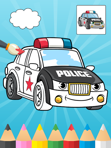 Coloring Book & Games for Kids - Gameplay image of android game