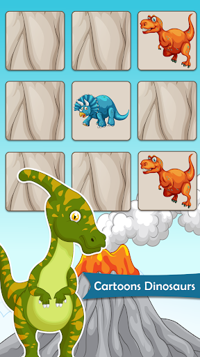 Dinosaurs Memory - عکس برنامه موبایلی اندروید