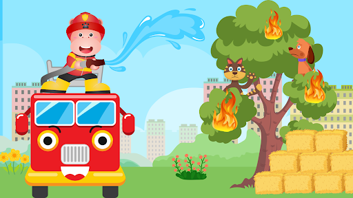 Firefighter Games for Kids - Gameplay image of android game