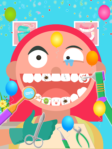 Kids Dentist & Doctor Games - عکس برنامه موبایلی اندروید