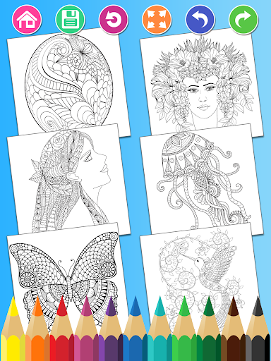 Mandala Coloring Pages - عکس برنامه موبایلی اندروید