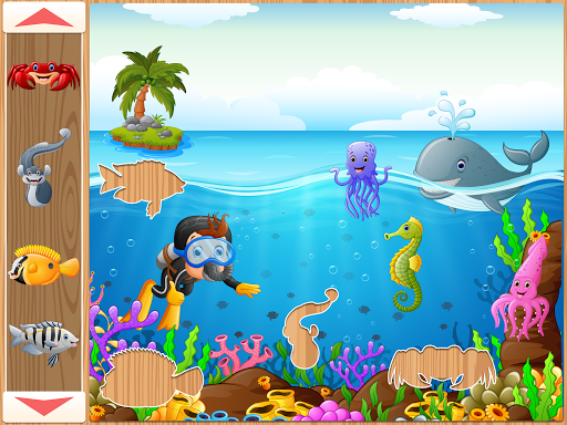 Kids Education Puzzle: Animals - عکس برنامه موبایلی اندروید