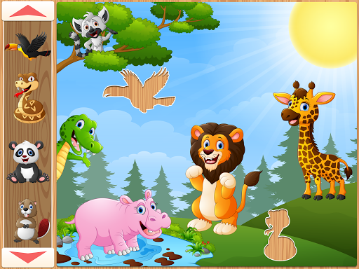 Kids Education Puzzle: Animals - Image screenshot of android app