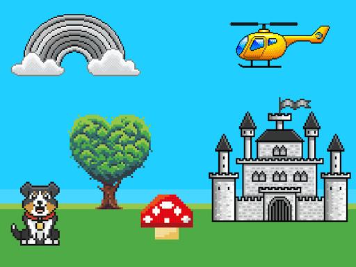 Coloring by Numbers Game 2024 - Image screenshot of android app