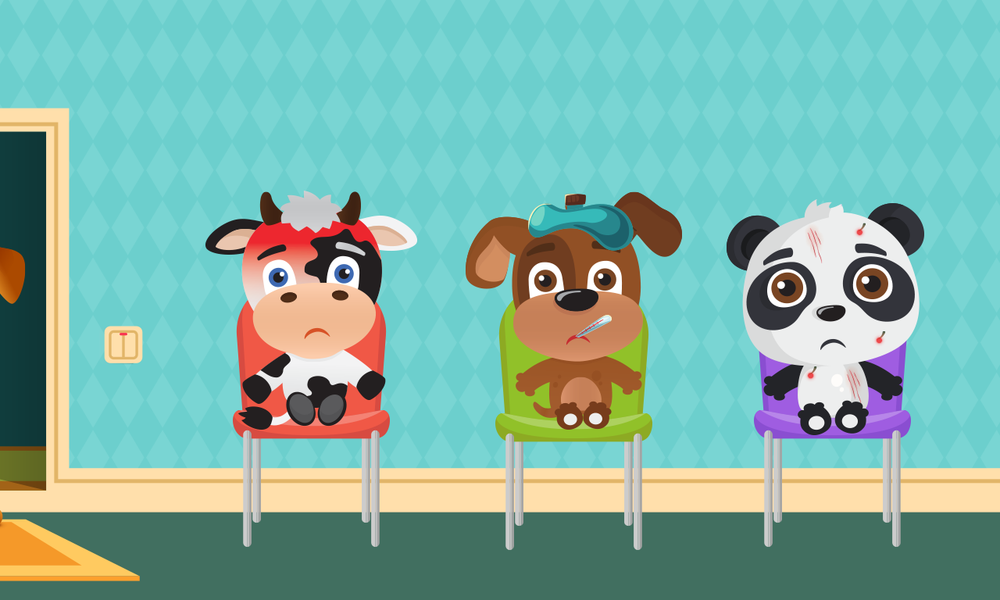 Animals Vet Care Game for Kids - Gameplay image of android game