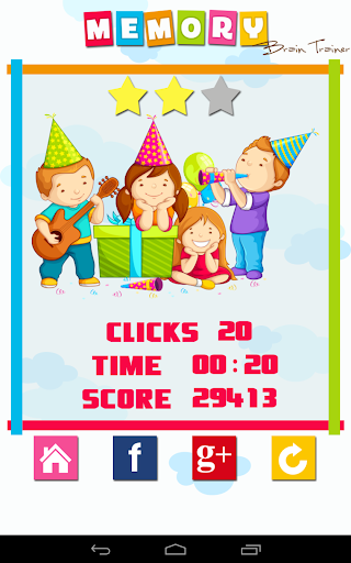 Memory Game: Animals & Numbers - Gameplay image of android game