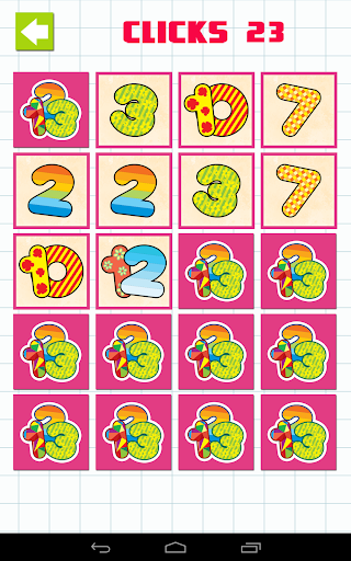 Memory Game: Animals & Numbers - Gameplay image of android game