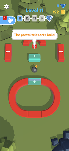 Trapper ۳D – زندان توپها - عکس بازی موبایلی اندروید