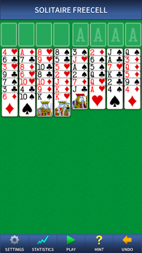 FreeCell Solitaire Classic - Gameplay image of android game