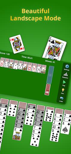 Spider Solitaire Classic - Gameplay image of android game