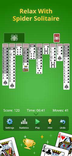 Spider Solitaire Classic - Gameplay image of android game