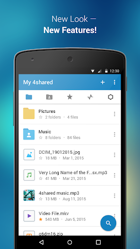 4shared - Image screenshot of android app