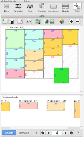 SketchCut - عکس برنامه موبایلی اندروید