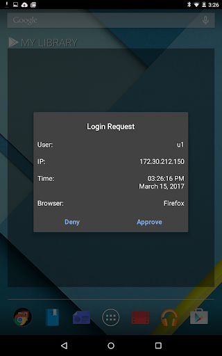FortiToken Mobile - عکس برنامه موبایلی اندروید